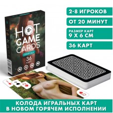 Карты игральные «HOT GAME CARDS» природа, 36 карт
