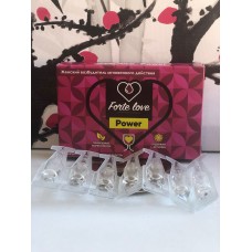 FORTE LOVE POWER (Форте Лав) капли для женщин , 7 АМПУЛ ПО 2,5 МЛ E-0213