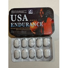 USA ENDURANCE для мужчин 10 таблеток  E-0318
