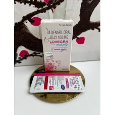 Lovegra oral jelly для женщин 7 саше по 5mg. E-0420