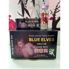 Синяя фея Blue Elves (возбуждающие капли для женщин) 12 флаконов  E-0030