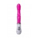 Вибратор с клиторальным стимулятором A-Toys by TOYFA, TPE, розовый, 20 см