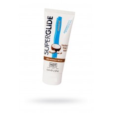 Съедобная смазка на водной основе HOT Superglide для орального секса со вкусом кокоса, 75 мл