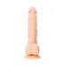 Фаллоимитатор RS Silicone Matthew M с уникальным материалом, телесный, 24,5 см