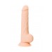Фаллоимитатор RS Silicone Matthew M с уникальным материалом, телесный, 24,5 см