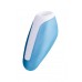 Вакуум-волновой бесконтактный стимулятор клитора Satisfyer Love Breeze, силикон, голубой, 9,5 см.