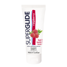 Смазка съедобная на водной основе Superglide со вкусом малины 75мл 44118-07
