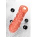 Насадка реалистичная KOKOS COCK SLEEVE с дополнительной стимуляцией, TPE, телесная, 15.6 см