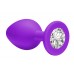 Анальная пробка Emotions Cutie Small Purple clear crystal 4011-04Lola