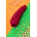 Вакуум-волновой стимулятор с вибрацией Satisfyer Curvy 1 Connect App, силикон, бордовый, 13,4 см