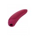 Вакуум-волновой стимулятор с вибрацией Satisfyer Curvy 1 Connect App, силикон, бордовый, 13,4 см
