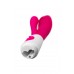 Вибратор с клиторальным стимулятором A-Toys by TOYFA Area, силикон, розовый, 19,5 см