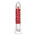 Нереалистичный фаллоимитатор Sexus Glass, стекло, прозрачный, 16 см