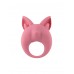 Перезаряжаемое кольцо для клиторальной стимуляции MiMi Animals Kitten Kiki Pink 7200-01lola