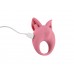 Перезаряжаемое кольцо для клиторальной стимуляции MiMi Animals Kitten Kiki Pink 7200-01lola