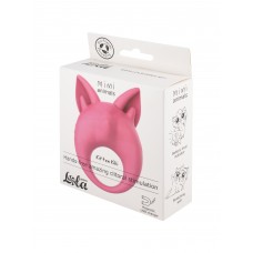 Перезаряжаемое кольцо для клиторальной стимуляции MiMi Animals Kitten Kiki Pink 7200-01lola