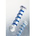 Нереалистичный фаллоимитатор Sexus Glass, стекло, прозрачный, 17 см