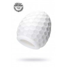 Мастурбатор A-Toys by TOYFA Pufl, ТРЕ, белый, 6 см, O 2,7 см