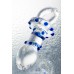 Анальная втулка Sexus Glass, стекло, прозрачная, 14 см, O 3,5 см