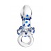 Анальная втулка Sexus Glass, стекло, прозрачная, 14 см, O 3,5 см