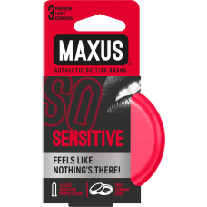 Презервативы Ультратонкие MAXUS Sensitive №3 ж/к