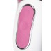 Нереалистичный вибратор Satisfyer Petting Hippo, силикон, малиновый, 22,9 см.