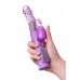 Вибратор с клиторальным стимулятором A-Toys by TOYFA High-Tech fantasy, TPE, фиолетовый, 22, 5 см