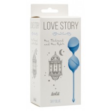 Вагинальные шарики Love Story One Thousand and One Nights Sky Blue 3004-04Lola