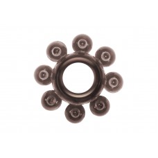 Эрекционное кольцо Rings Bubbles black 0112-31Lola