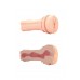 Мастурбатор Mystim OH PUSH ME Vagina,TPE, телесный, 21,5 см