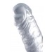 Фаллоимитатор двусторонний TOYFA Basic Double Dildo, TPR, прозрачный, 40 см