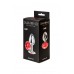 Анальная пробка Diamond Red Sparkle Small 4009-06Lola