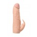 Насадка Toyfa XLover, для увеличения размера, TPE, телесный, 16,8 см
