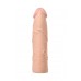 Насадка Toyfa XLover, для увеличения размера, TPE, телесный, 16,8 см