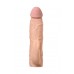 Насадка Toyfa XLover, для увеличения размера, TPE, телесный, 16,8 см