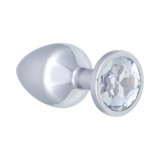 Анальная пробка Diamond Clear Sparkle Large 4010-01Lola