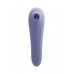Вакуум-волновой стимулятор клитора Satisfyer Dual Pleasure Connect App, силикон, сиреневый, 17,9 см