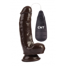 Вибратор CNT 6.9'' Stud Realistic Dildo Brown CNT-180094D