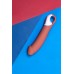 Нереалистичный вибратор Satisfyer Master, силикон, бежевый, 23,5 см.