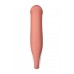 Нереалистичный вибратор Satisfyer Master, силикон, бежевый, 23,5 см.