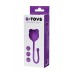 Вагинальный шарик A-Toys by TOYFA Tigo, силикон, фиолетовый, 12,4 см, O 2,7 см