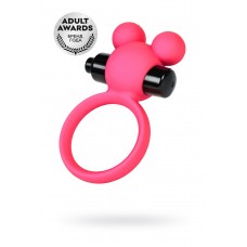 Виброкольцо на пенис A-Toys by TOYFA Pikle, силикон, розовое, 6,9 см, O 3,1 см