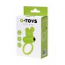 Виброкольцо на пенис A-Toys by TOYFA Chio, силикон, зеленое, 8,1 см, O 3,1 см
