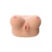 Мастурбатор реалистичный KOKOS Juliana Breast с вибрацией и ротацией, TPR, телесный, 20 см