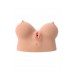 Мастурбатор реалистичный KOKOS Juliana Breast с вибрацией и ротацией, TPR, телесный, 20 см