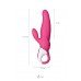 Нереалистичный вибратор Satisfyer Vibes Mr. Rabbit, силикон, красный, 22,1 см.