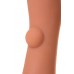 Насадка реалистичная KOKOS EXTREME SLEEVE с имитацией пирсинга, TPE, телесная, 12.7 см