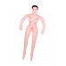 Кукла надувная Dolls-X by TOYFA Медсестра Emilia, реалистичная голова,брюнетка, с двумя отверстиями