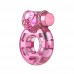 Эрекционное виброкольцо Pink bear BI-010084A