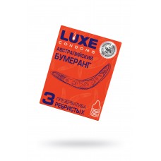 Презервативы Luxe, конверт «Австралийский бумеранг», 18 см, 5,2 см, 3 шт.